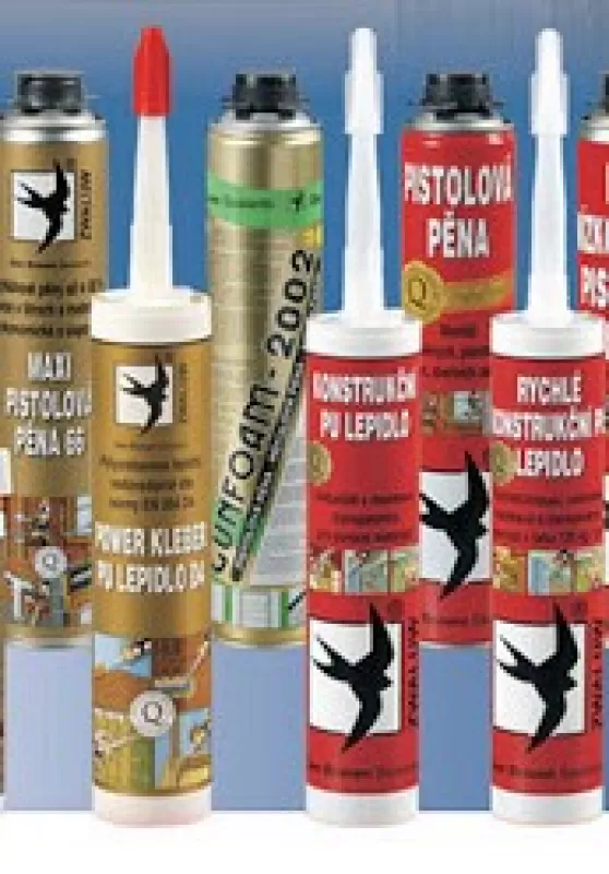 Silikony, Tmely, PU pěny, Chemické kotvy
